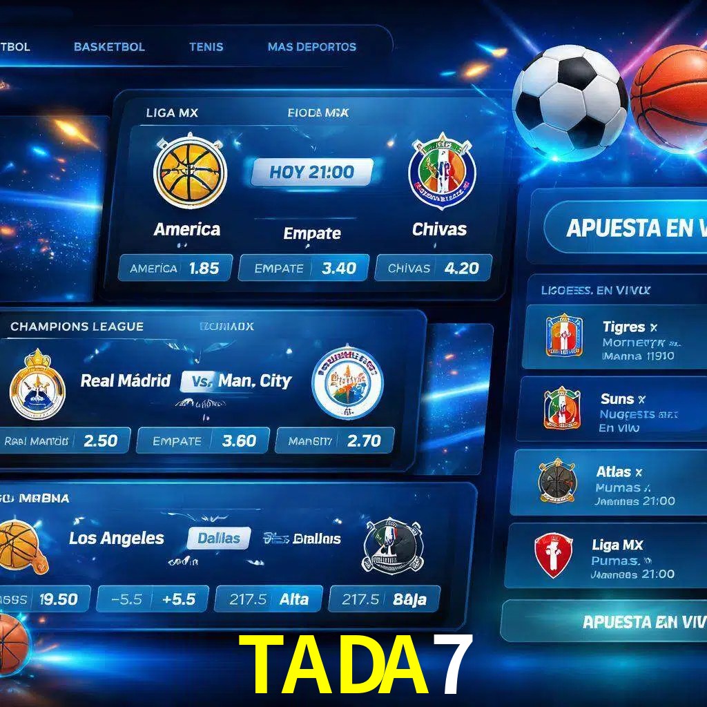 Mercados de apuestas deportivas TADA7 para jugadores en México