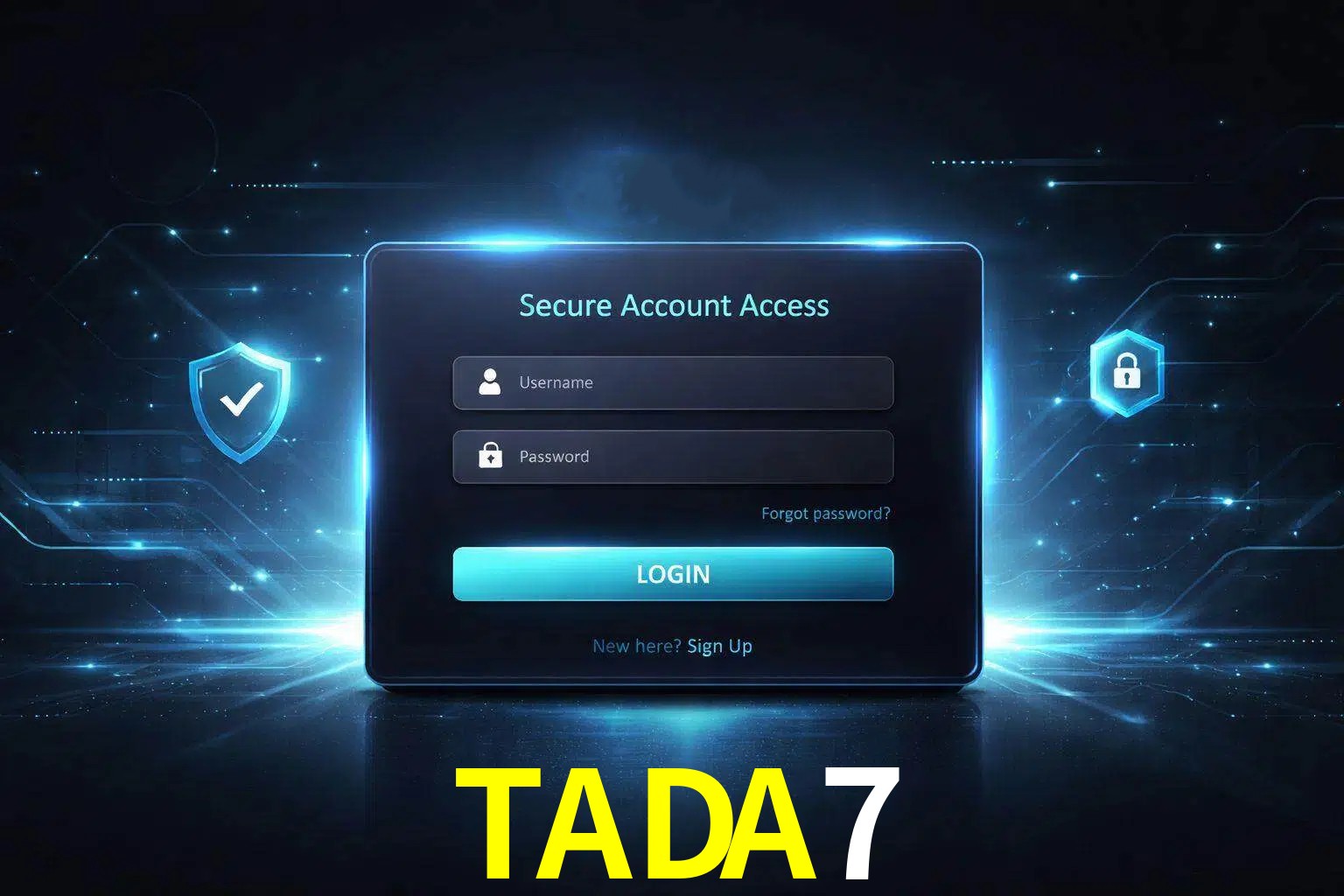 Pantalla de inicio de sesión de cuenta TADA7 para usuarios en México